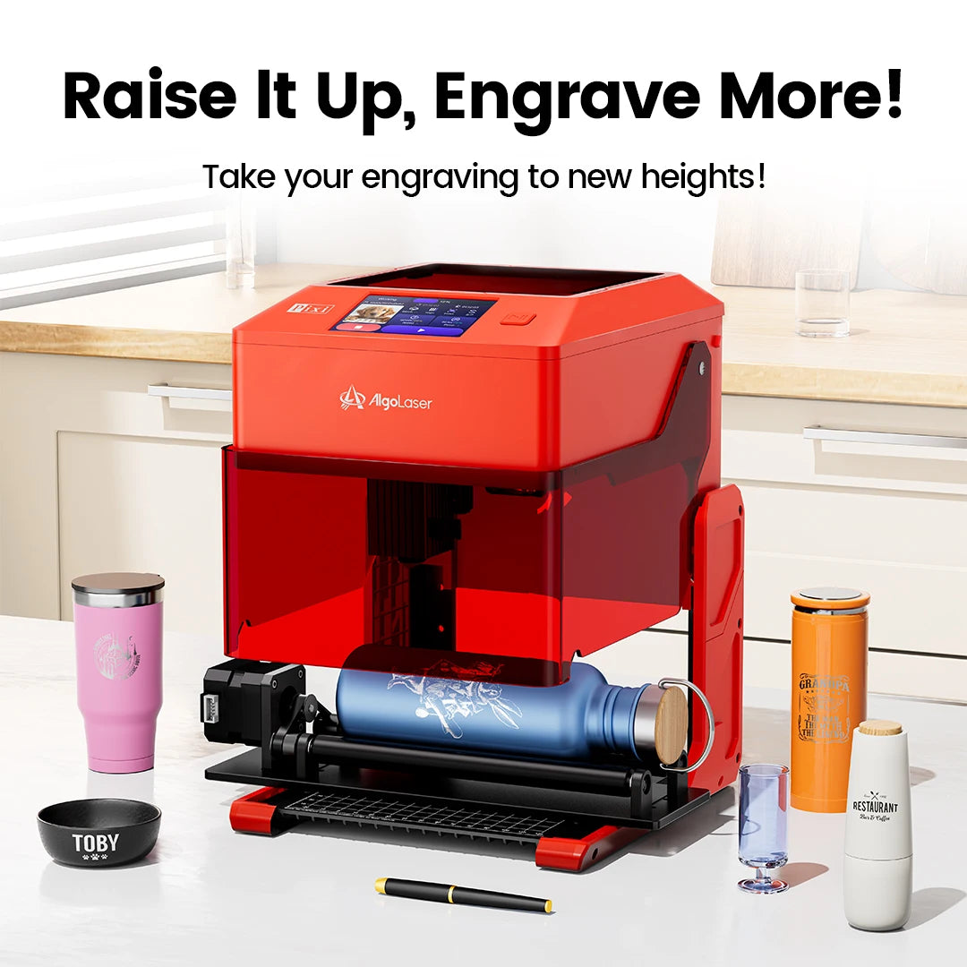AlgoLaser PIXI Portable Laser Engraver With Advanced Touch Screen